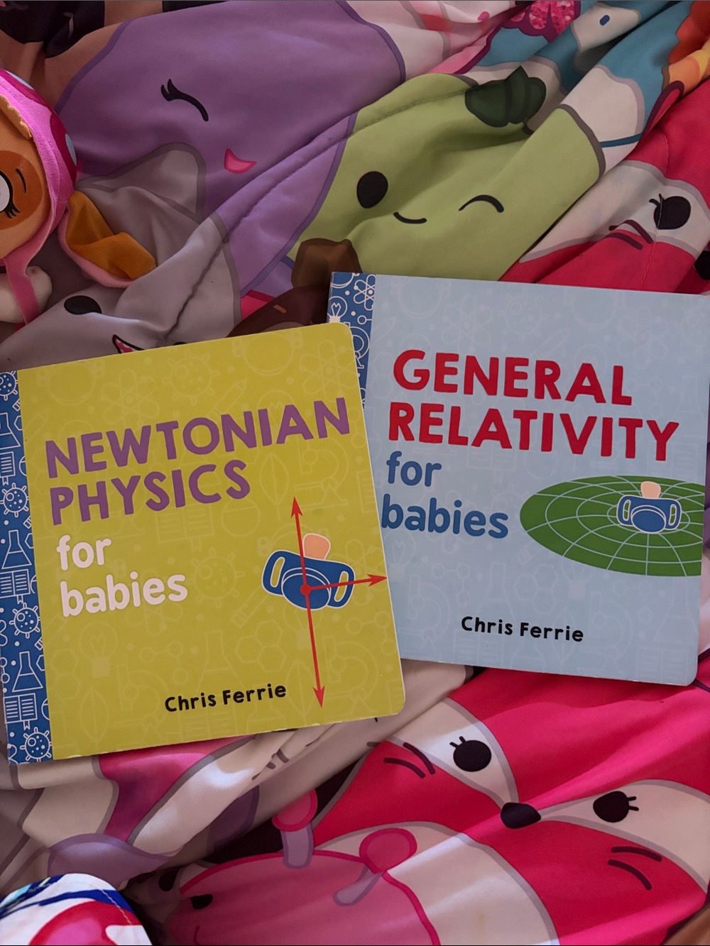 Newtonian Physics for Babies - Yellow Board Book by